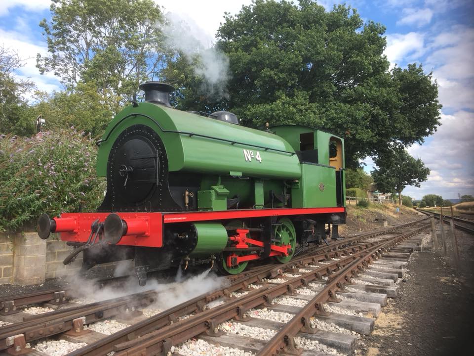 3718 undergoing brake testing, August 2018