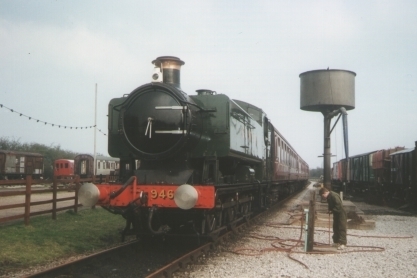 9466 on the Up Yard demonstration train, BRC April 2000
