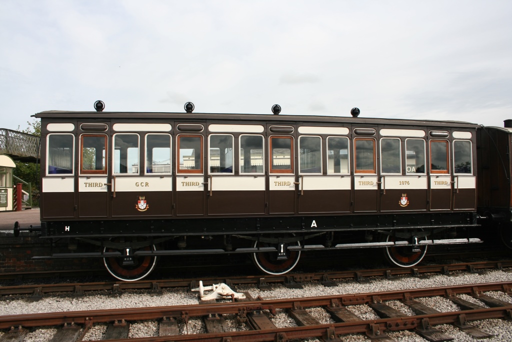 MSLR 3rd No. 1076 in Down Yard platform, 13th September 2015