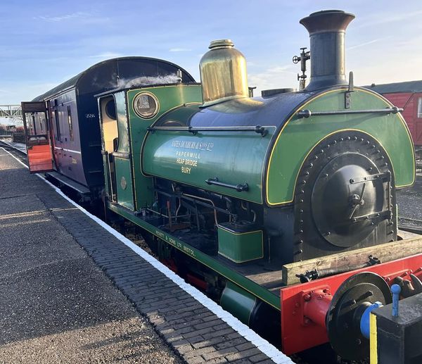 May No. 1370 completes successful steam test 1st Februrary 2024 at Quainton