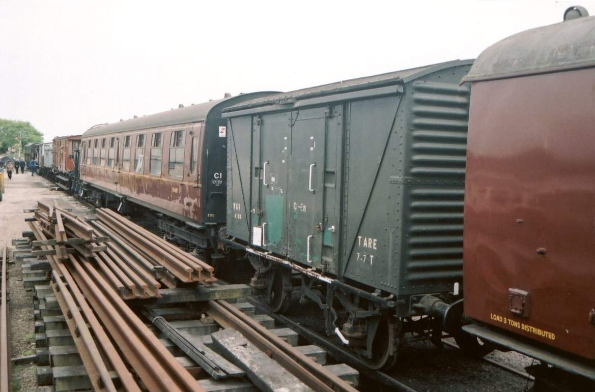 In Up Yard stabled between two Mark 1s