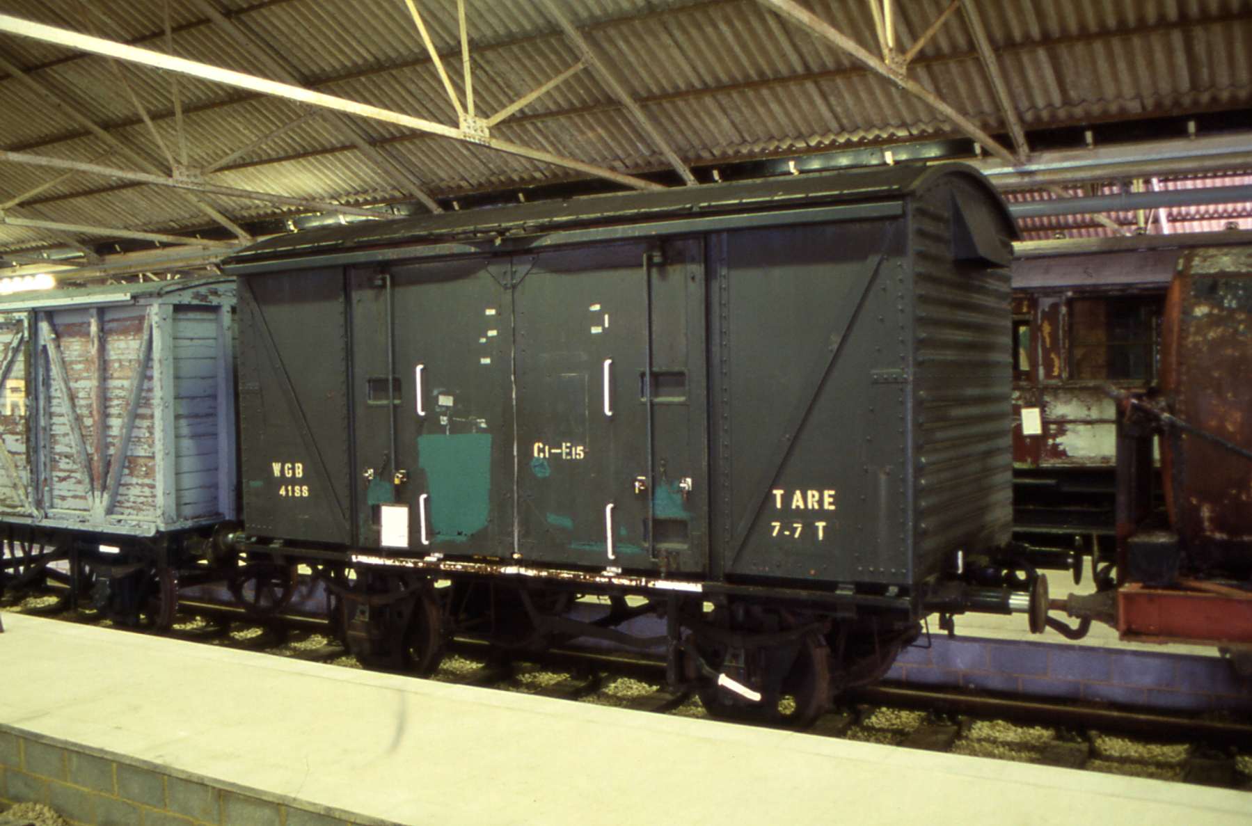 In buffer depot liveried as Army WGB4188