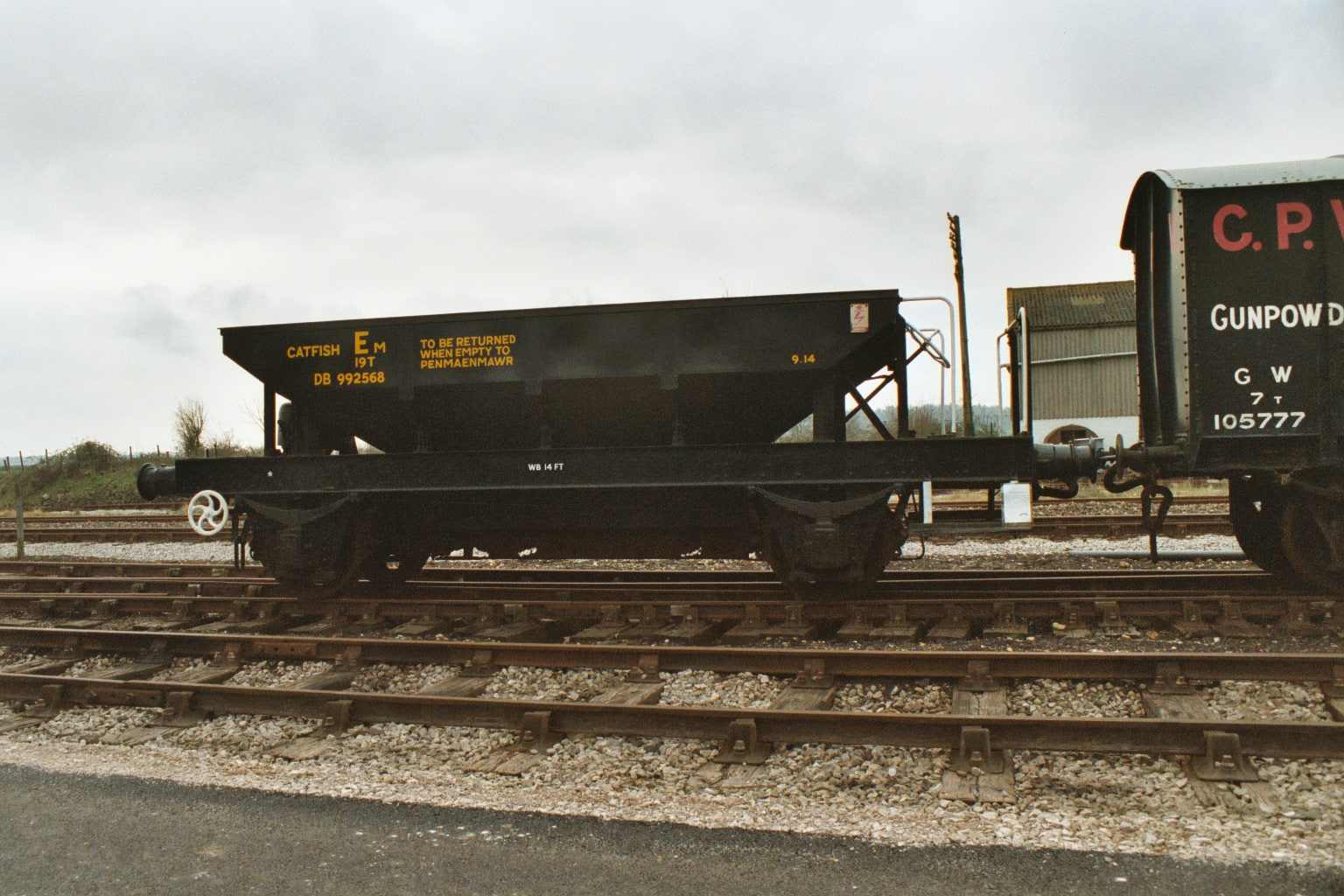 Alongside the Gunpowder Wagon