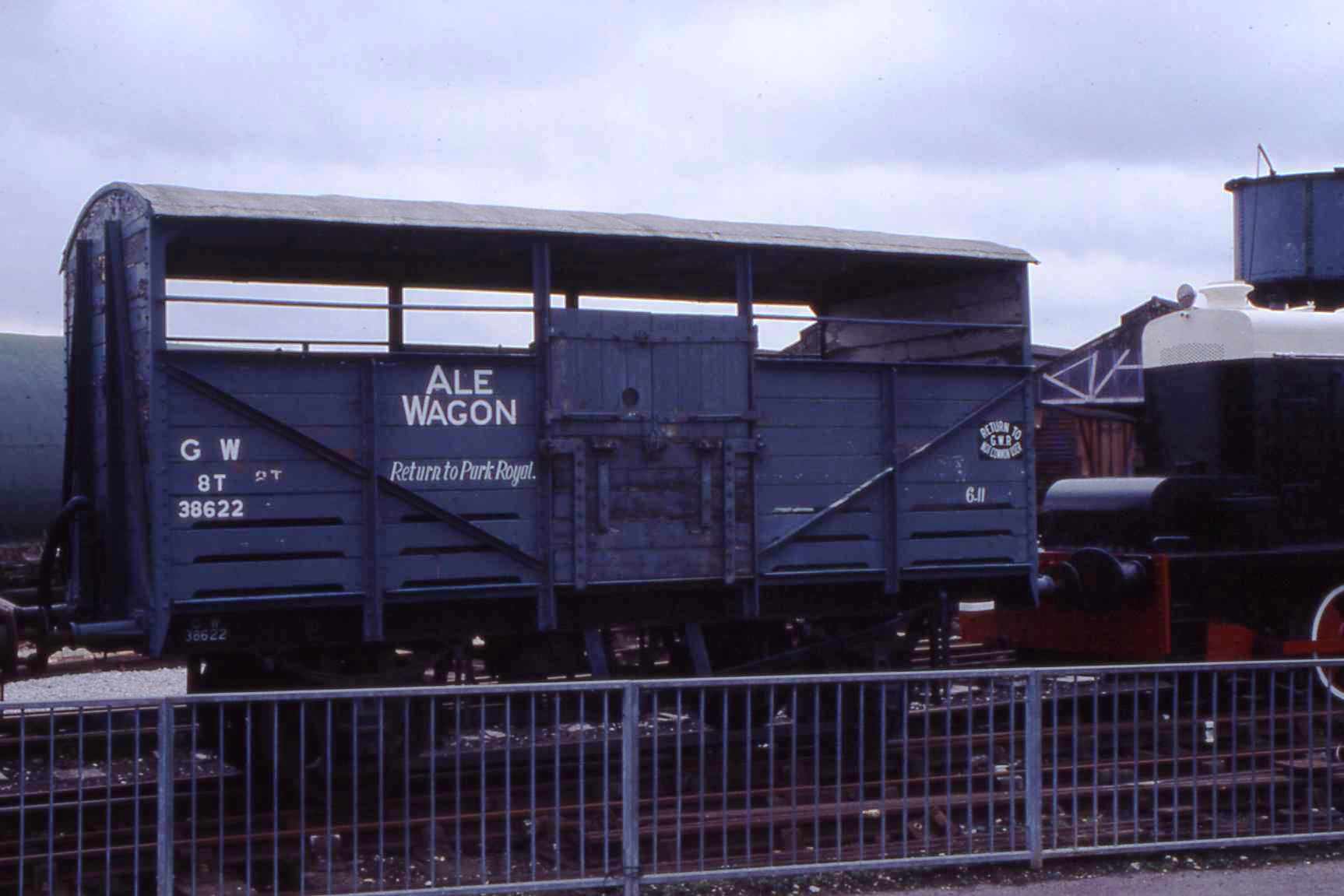 In temporary livery as an Ale Wagon