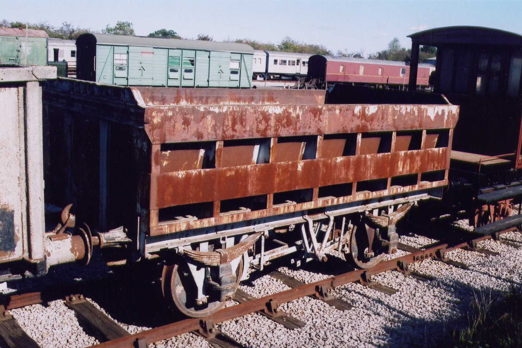 Unrestored Chalk Tippler 20 stabled in Down Yard
