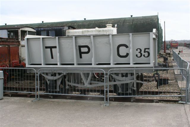 Restored Chalk Tippler 35 stabled in Down Yard
