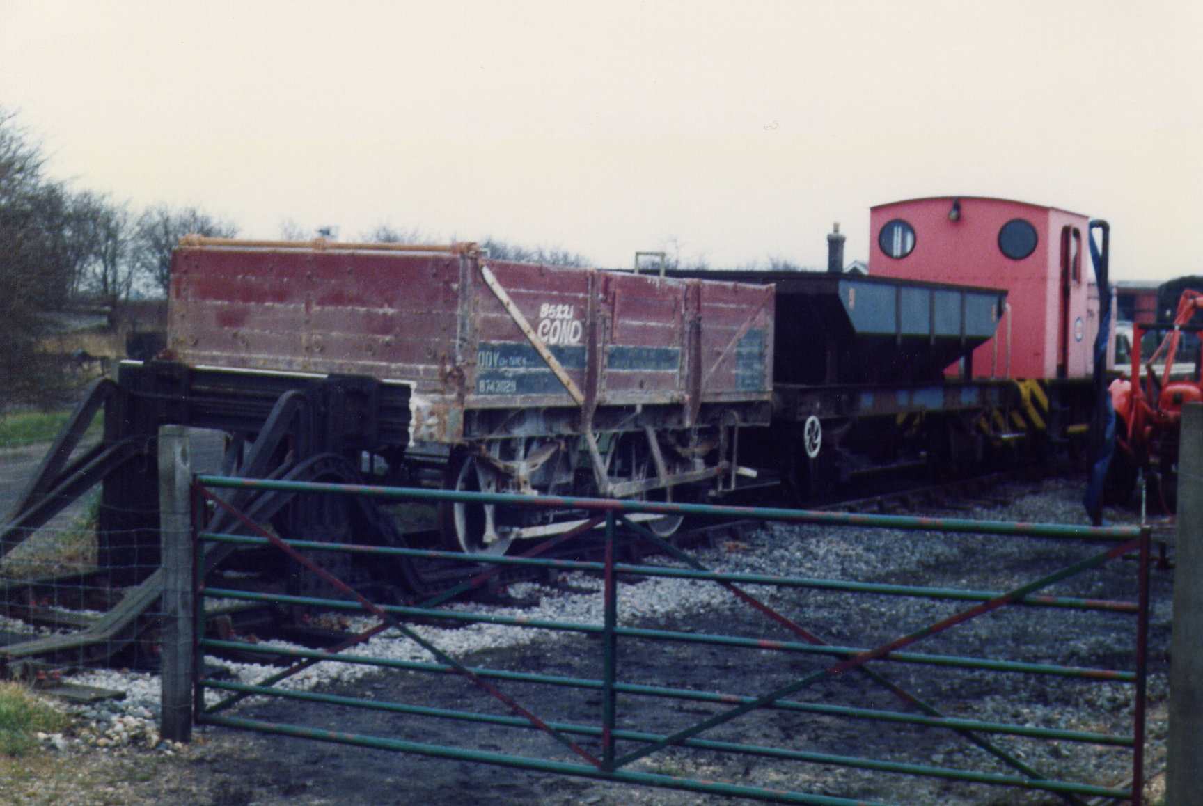 China Clay Wagon in Up Yard shortly after delivery