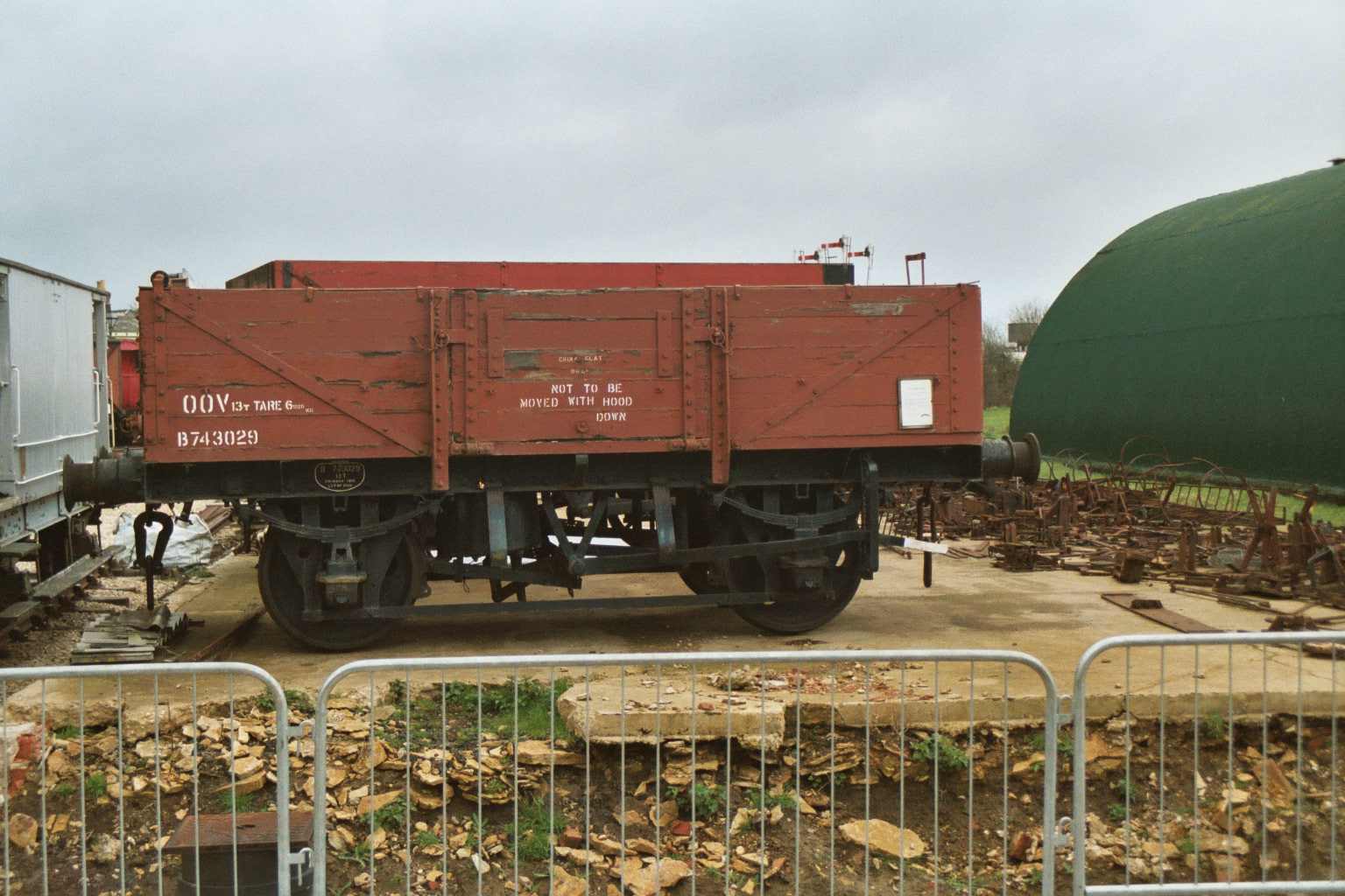 BR China Clay Wagon No. B743029