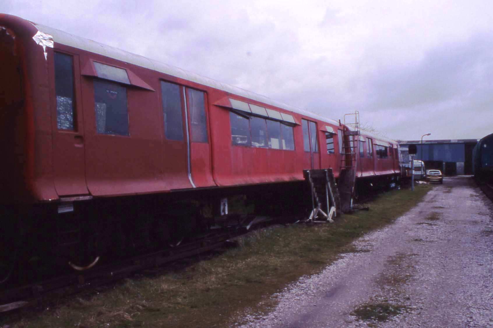 COP Car No. 013063 stabled in centre of LT rake