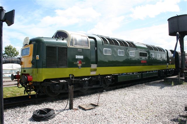Deltic D9009 Alycidon at BRC on 22nd June 2008