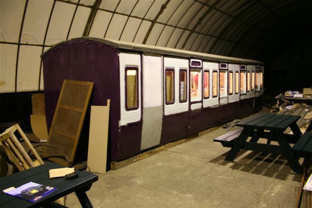 One of the Coach bodies in store in the Buffer Depot