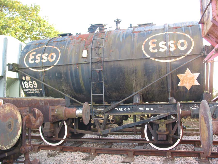 Esso tank in Down Yard