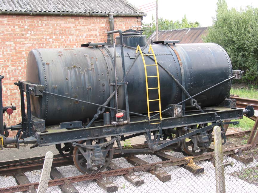 Ex Fords Oil Tank alongside Buffer Depot in Down Yard