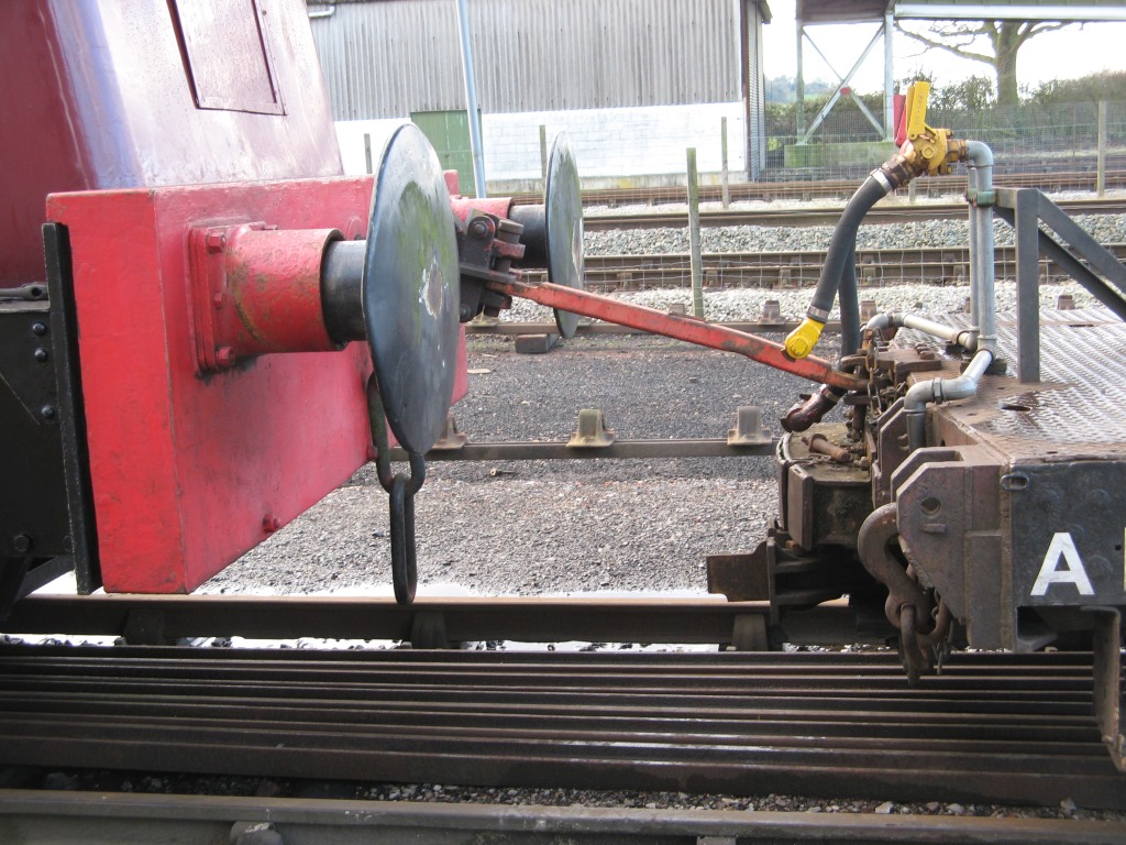 LT Flat Wagon Coupling Arrangement Detail