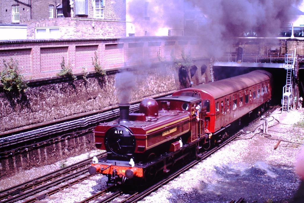 GWR No. 7715 as L.99 departs from West Kensington on 9th June 1993