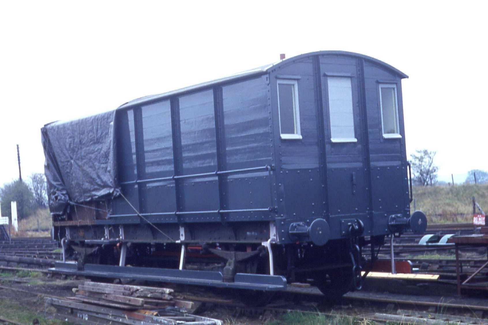 GWR Brake Van No. 68766 in Up Yard