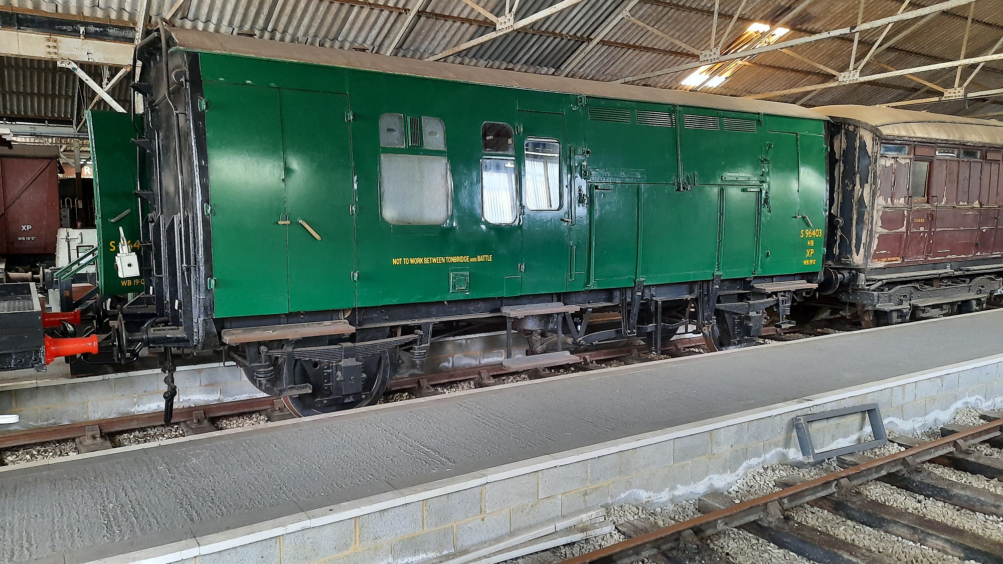 Horse box in Museum building 2020