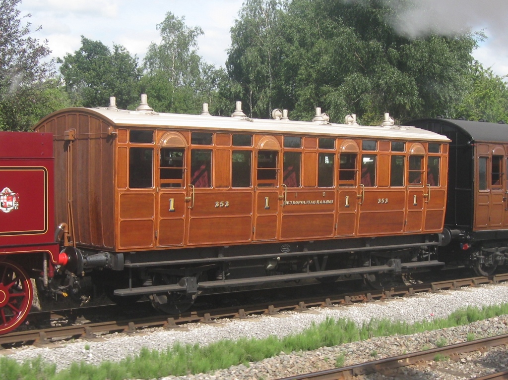 Metropolitan Railway First Jubilee 353 in Quainton's Up Yard