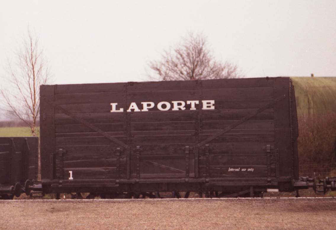 In its coke wagon form in the down yard platform