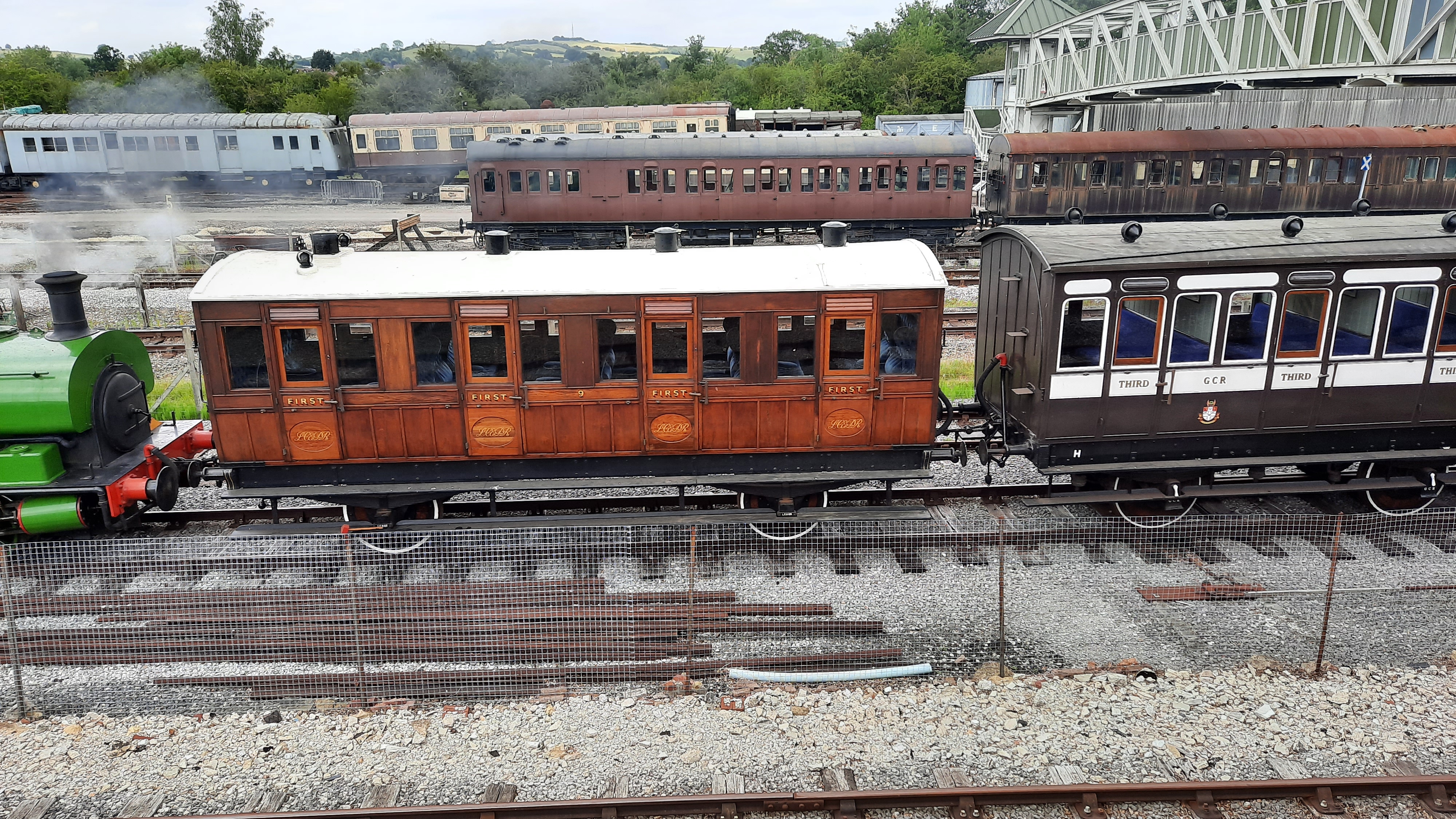 LCDR Coach in Down Yard June 2020