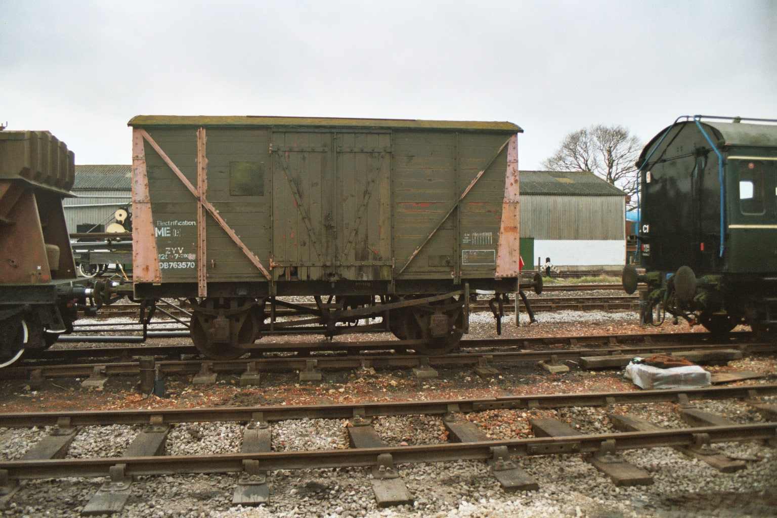 Ventilated van before restoration