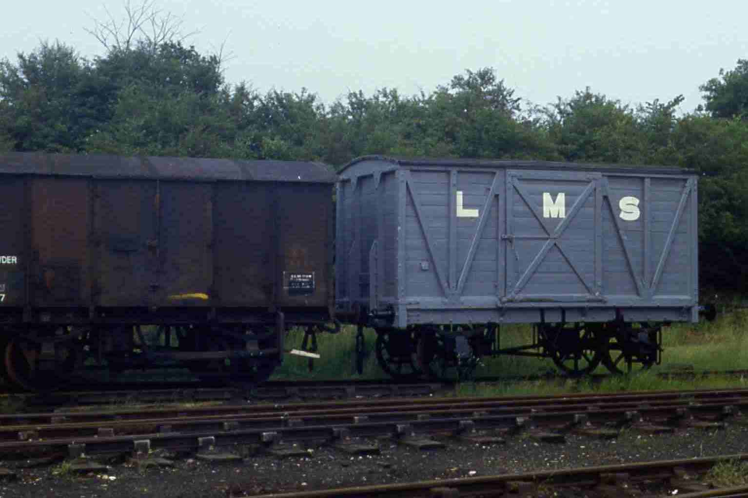 LMS Box Van No. 34676