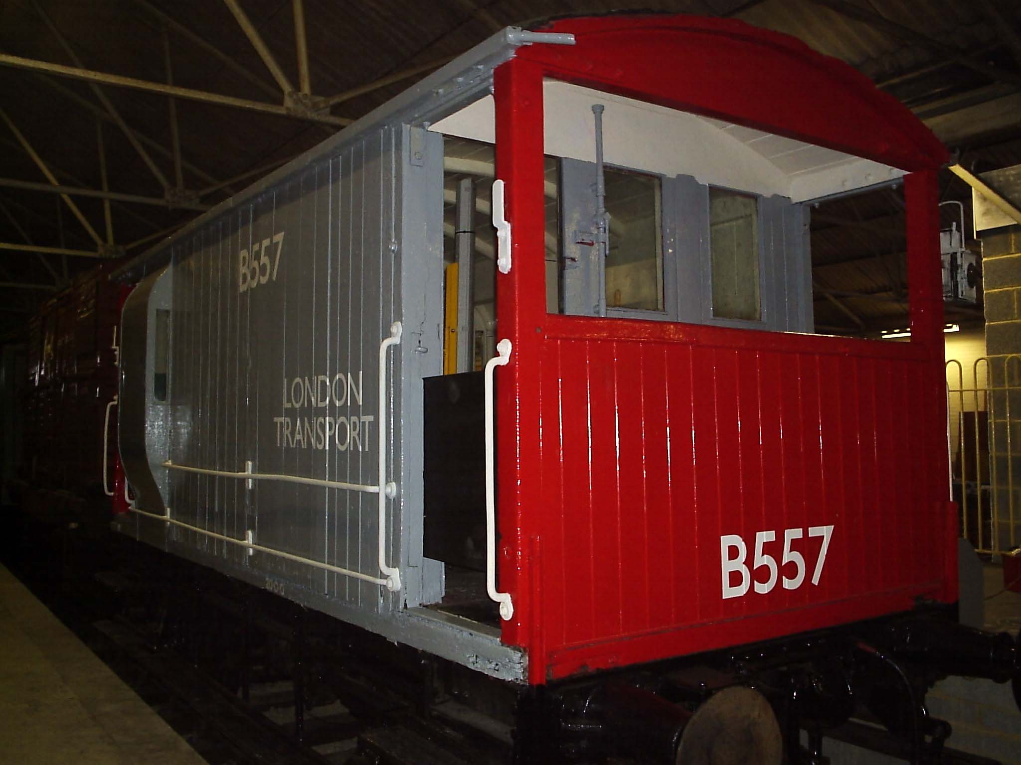 Restored LT Brake B. 557 in Buffer Depot