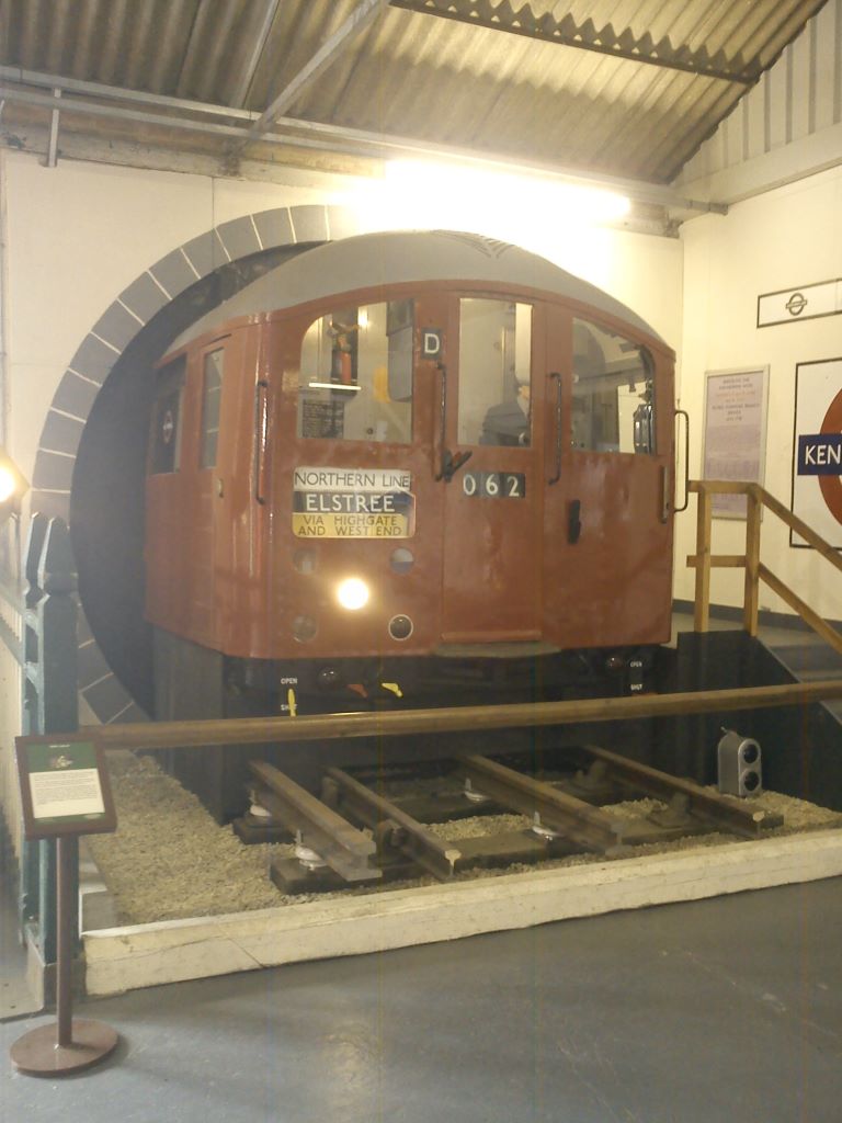 London Transport 1938 Stock DM Cab in Museum