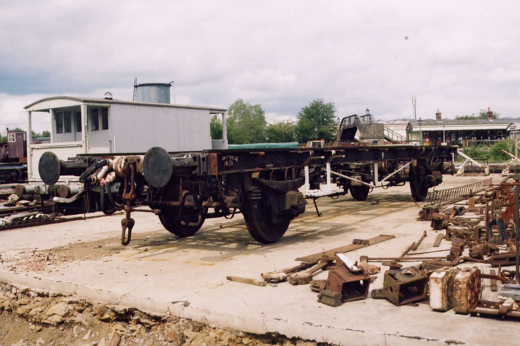 BR PMVY Chassis<BR>No. DB975565(3?)