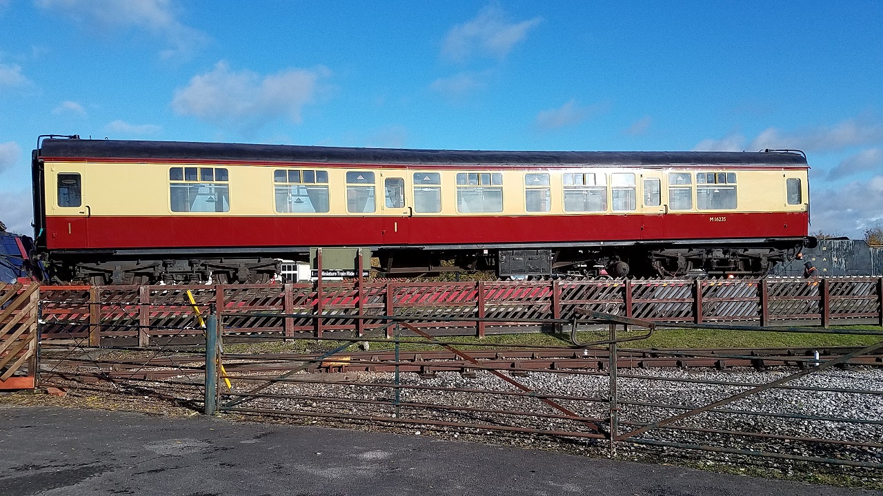 Mark 1 M16235 newly on return from the Llangollen Railway