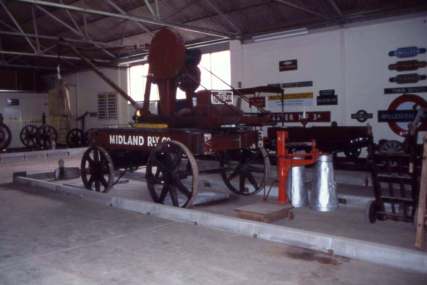 Midland Road Crane in Buffer Depot Museum