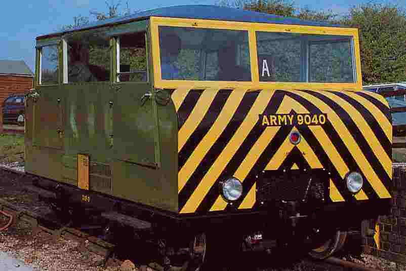 Petrol Railcar No. 9040