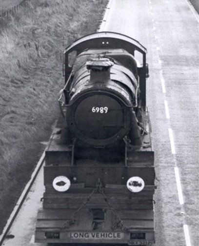 Wightwick Hall on route to Quainton January 1978