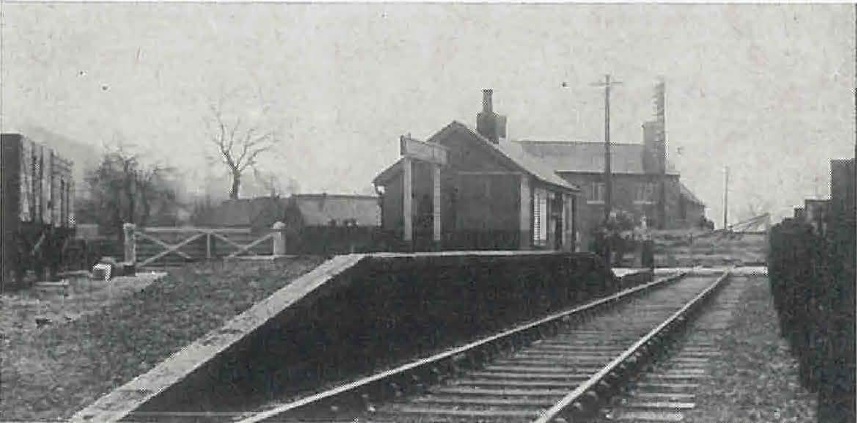 Waddesdon Road station, 8th April 1933