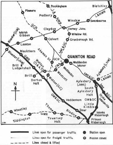 Local Railway Map