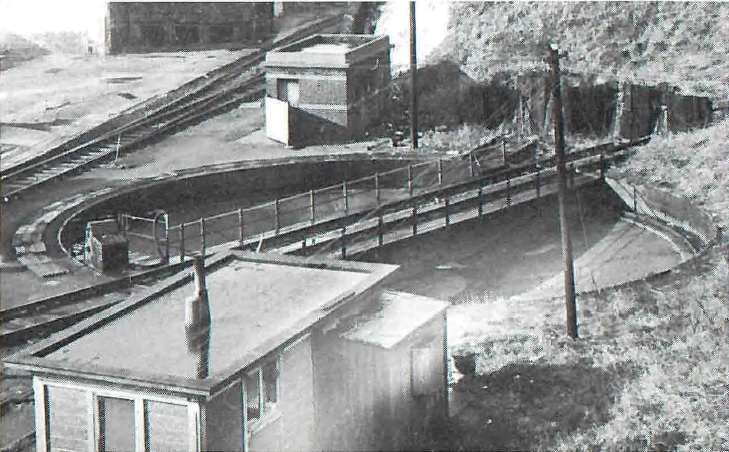 Hitchin turntable (26 February 1966) prior to removal to Quainton Road