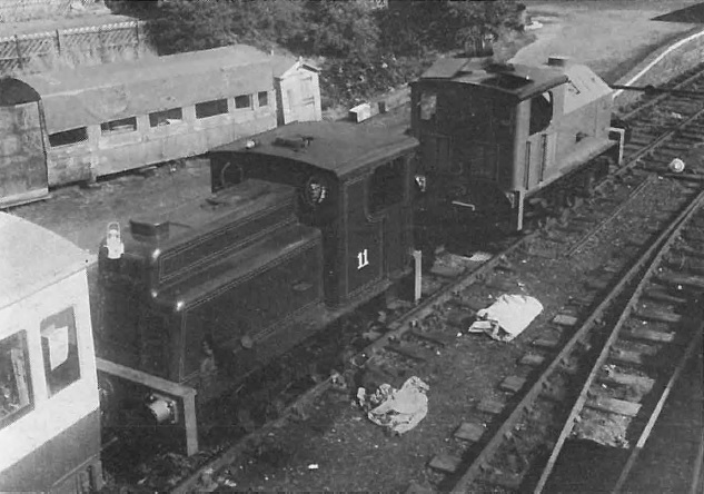Sentinel locomotives No 11 & No 7