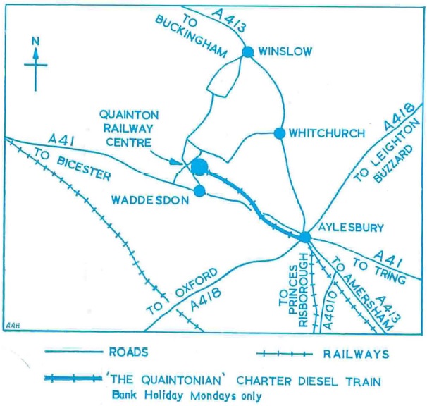 Quainton Map