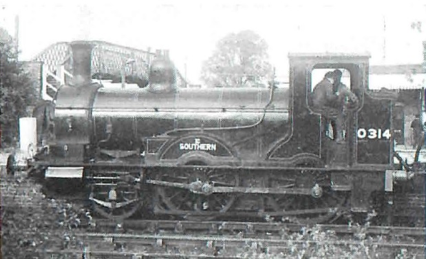No. 0314 gently simmering in the platform road