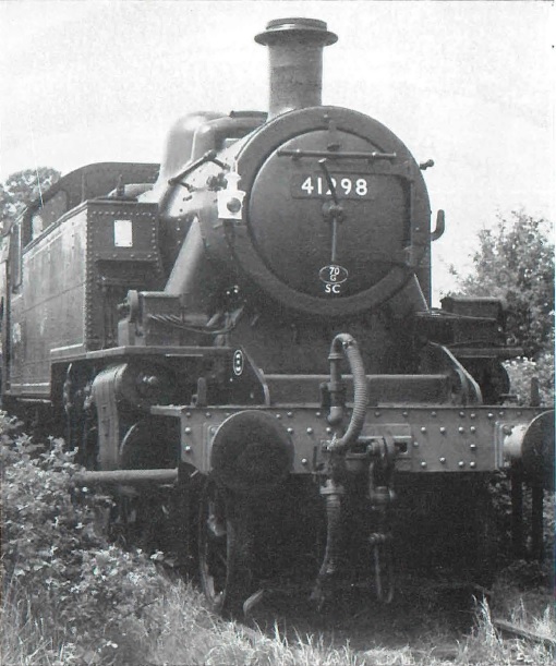 0-6-0 pannier tank No. 7715 and 0-4-0 saddle tank No. 3