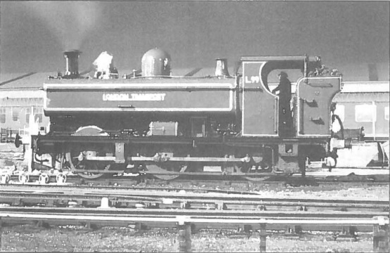 L99 at Neasden depot at midnight prior to departure
