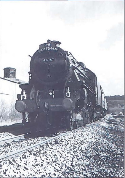 The first Days Out train over Copy Pit. Had the Point Connection been installed, 
44767 would have already visited Quainton