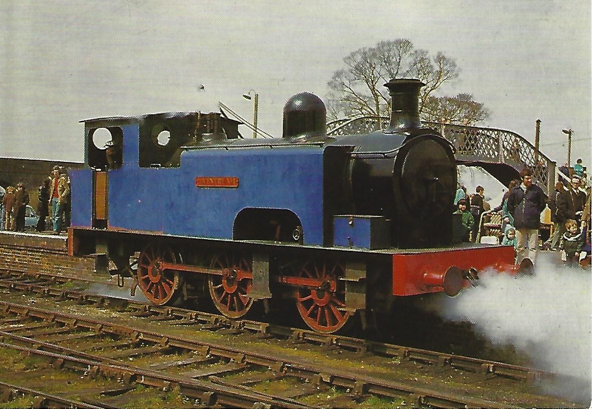 QP1 - Coventry No. 1, North British 0-6-0 tank locomotive at Quainton Road Station - Photo by P I Clarke QP1 - <I>Coventry No. 1</i>