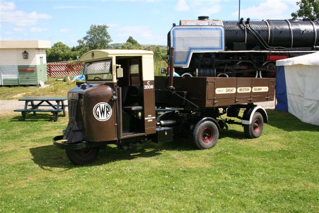 Scammel Mechanical Horse GWR C3506 at BRC on 22nd June 2008