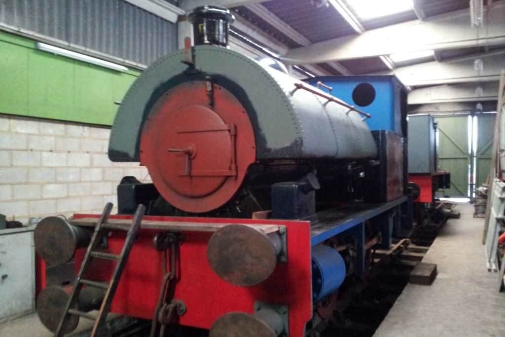 Scott in Quainton's Down Yard Shed