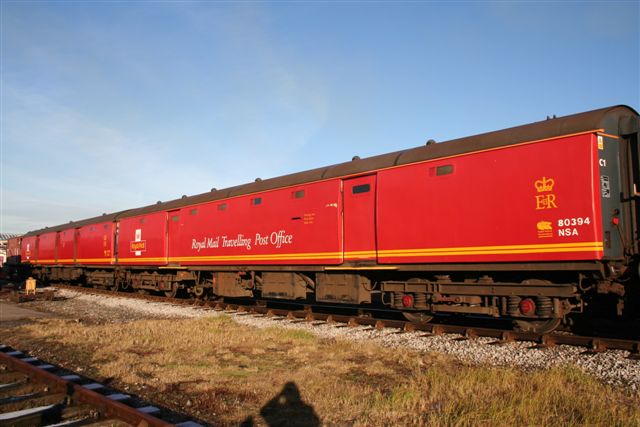 The TPO and Stowage Tender stabled together