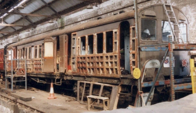 Met No. 259 under restoration at the Spa Valley Railway 1st June 1998