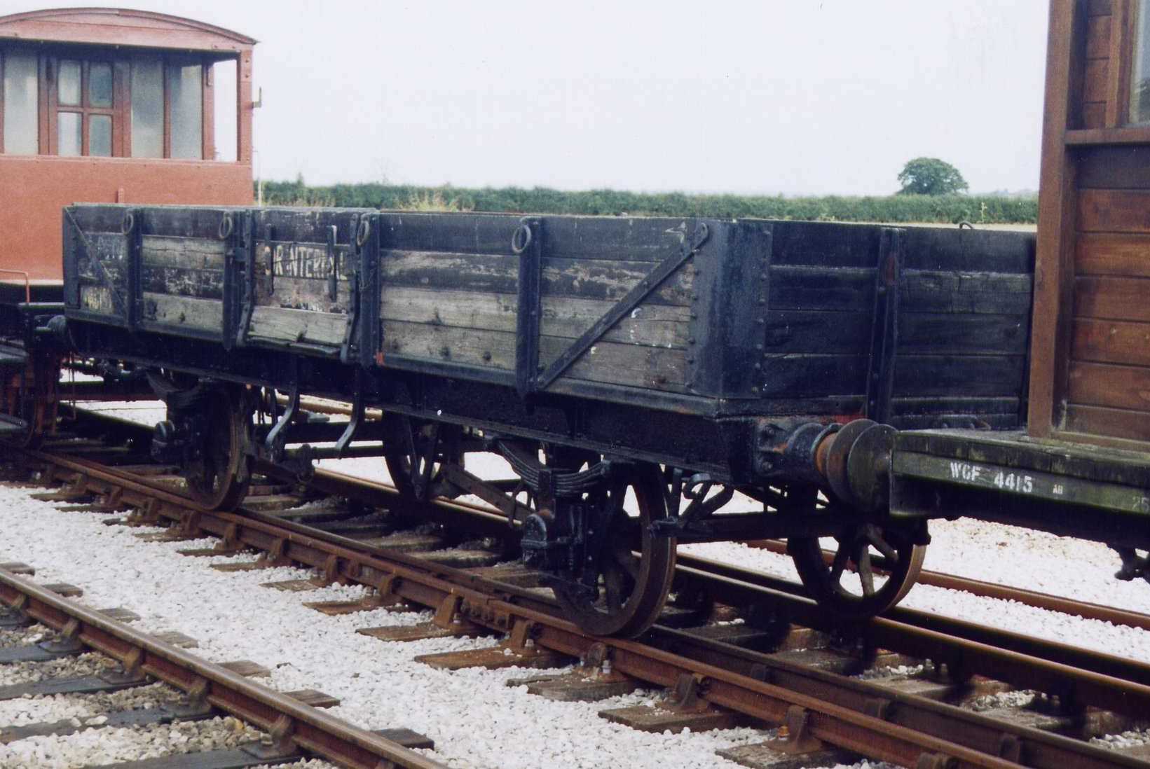 Tube Wagon stabled in Down Yard