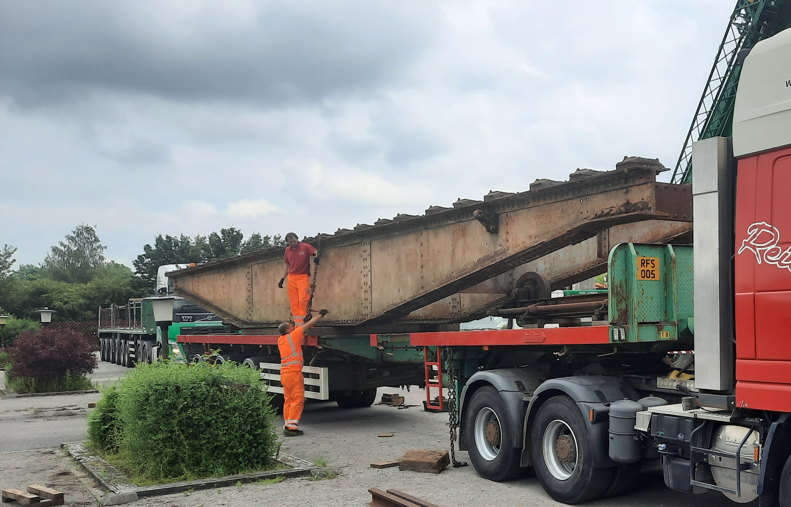 Turntable dispatched to the Mid Norfolk Railway