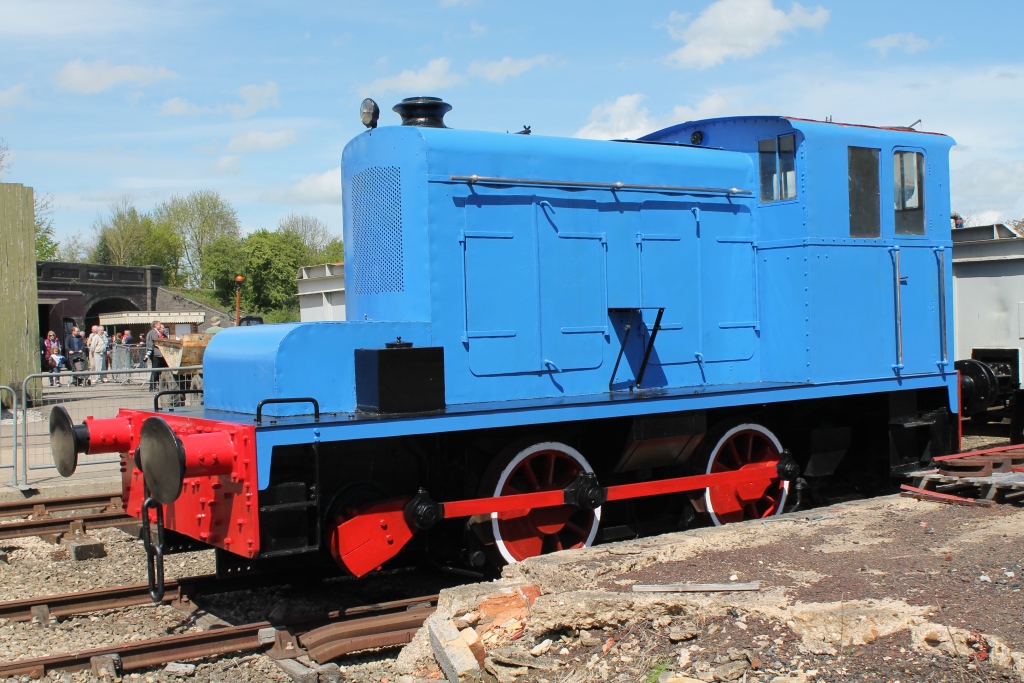 Walrus in the Down Yard during May 2015 Steam Gala